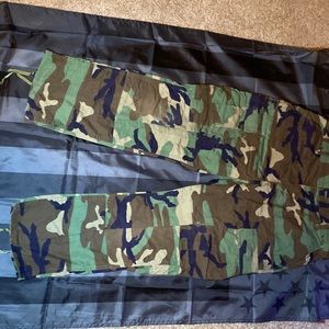 Army jungle bdu pants